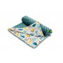 Одеяло Minky Emerald Dinosaurs 75X100 Sensillo