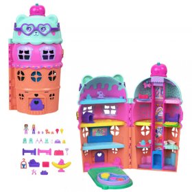 Игрален комплект Mattel Polly Pocket Gelato House, JFT91