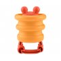 Fisher Price - Сензорна играчка и дрънкалка 2 в 1, червен рак