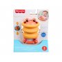 Fisher Price - Сензорна играчка и дрънкалка 2 в 1, червен рак