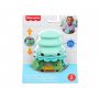 Fisher Price - Сензорна играчка и дрънкалка 2 в 1, зелена медуза