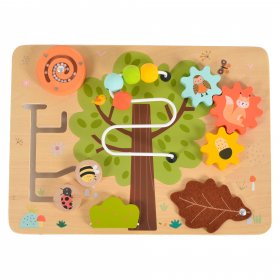 Moni toys - Дървена Монтесори дъска Дърво 2095