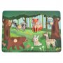 Moni toys - Дървен пъзел Wild animals 3006