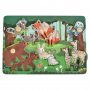 Moni toys - Дървен пъзел Wild animals 3006