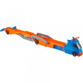 Игрален комплект Mattel Hot Wheels City Speed Track Transporter, HYT83