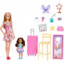 Игрален комплект Mattel Barbie Day at the Fair, 2 бр. кукли с аксесоари, JFL61