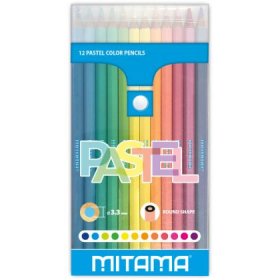 MITAMA Pastel цветни моливи 12 цв.