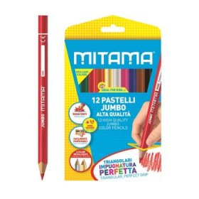 MITAMA Jumbo цветни моливи 12 цв.