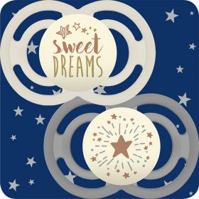 Залъгалки MAM Perfect Night Soother 6m+, 2 бр., MAM-FED79-UNI