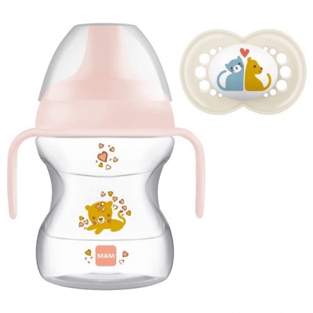 Чаша с дръжки MAM Learn to Drink Cup 190ml