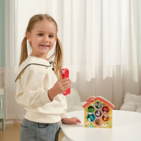 2Kids Toys Дървена занимателна игра Монтесори, Пчелички