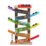 2Kids Toys Дървена писта с 6 рампи и колички