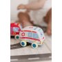 Образователна Играчка Плюшени Колички 4 Броя С Пътна Постелка И Чанта 12 + Toyz