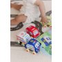 Образователна Играчка Плюшени Колички 4 Броя С Пътна Постелка И Чанта 12 + Toyz