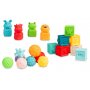 Образователна Играчка - Меки Сензорни Кубчета 20 Броя 6+ Toyz