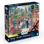 Пъзел с едри части 500 - Разглеждане на витрини - The House of Puzzles
