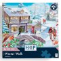 Пъзел с едри части 500 - Зимна разходка - The House of Puzzles