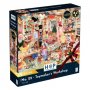 Пъзел с едри части 500 - Работилницата на Дядо Коледа - The House of Puzzles