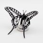 Assembli - 3d модел за сглобяване черна хартиена пеперуда Swordtail Assembli