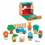 Djeco - Играчка за ранно развитие къща Djeco