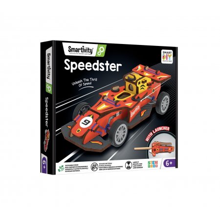 Smart games - Дървен конструктор рали състезател Smart Games