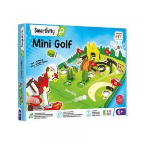 Smart games - Дървен конструктор мини голф Smart Games