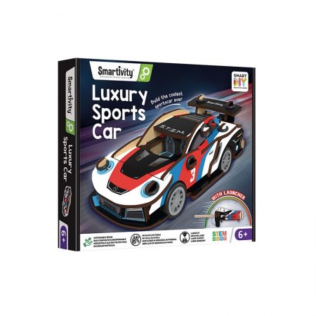 Smart games - Дървен конструктор спортна кола Smart Games