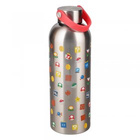 Метална бутилка Super Mario 500 ml