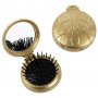 Огледало с четка за коса Cerda Harry Potter - Golden Snitch