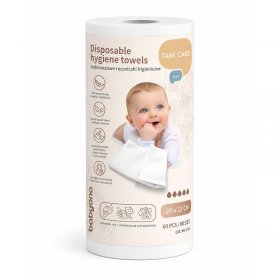 Почистващи кърпички Babyono Take care, за еднократна употреба, 1710