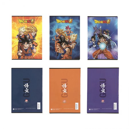 Тетрадка А4 Dragonball, 40 листа, Асортимент, 3 вида