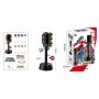 Игрален комплект Raya Toys Road Signs Set светофар с пътни знаци и 3 колички, със звуци и светлини, 22ч.