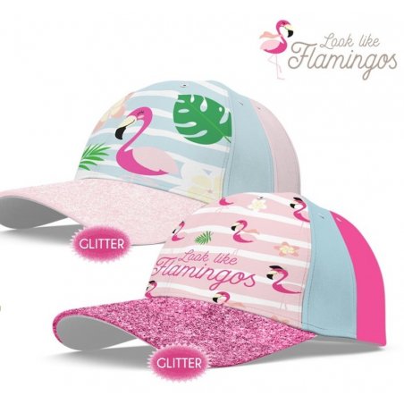 Kids Licensing - FLAMINGO шапка с блестяща козирка