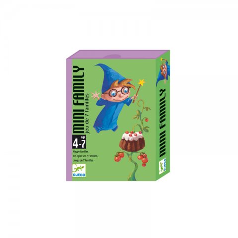 Djeco - Карти за игра Mini Family