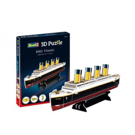 Revell - Мини пъзел 3D - RMS Титаник