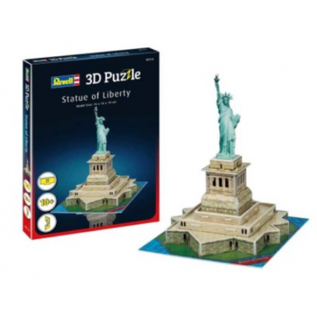 Revell - Мини пъзел 3D - Статуята на свободата