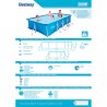Bestway - Сглобяем басейн 400 х 211 х 81см