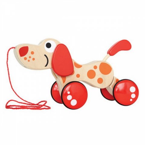 Hape - Дървена играчка куче H0347