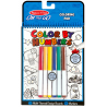 Melissa & Doug - Книжка за оцветяване по номера - Синя