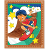 Melissa & Doug - Книжка за оцветяване по номера - Синя