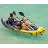 Intex - Надуваем каяк комплект двоен Explorer K2 68307