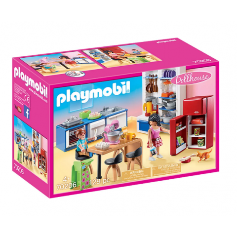 Playmobil - Семейна кухня 70206