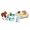 Melissa and Doug - Комплект за грижа на коне - Нахрани и среши