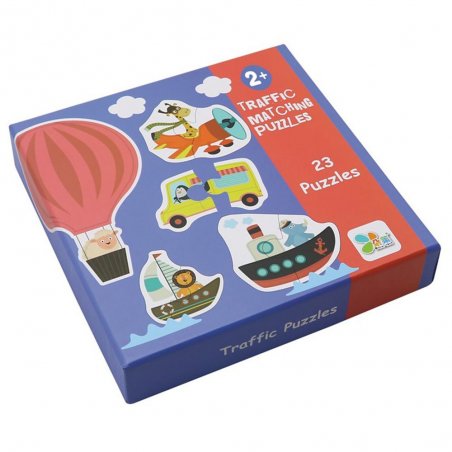 Andreu toys - Пъзел за най-малките 23 броя - Трафик