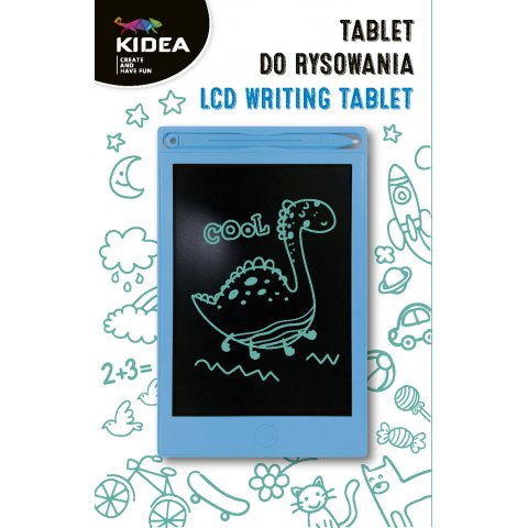 Kidea - Таблет за рисуване с LCD дисплей син