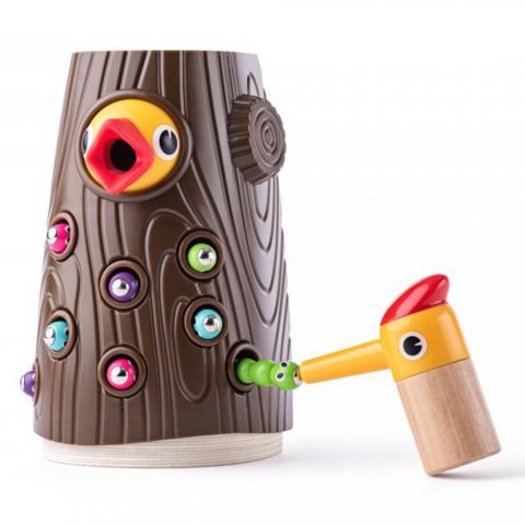 Woody - Детска дървена игра - Кълвач
