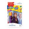 Colorino - Disney Frozen II Триъгълни цветни моливи  12 бр. /24 цвята (с острилка)
