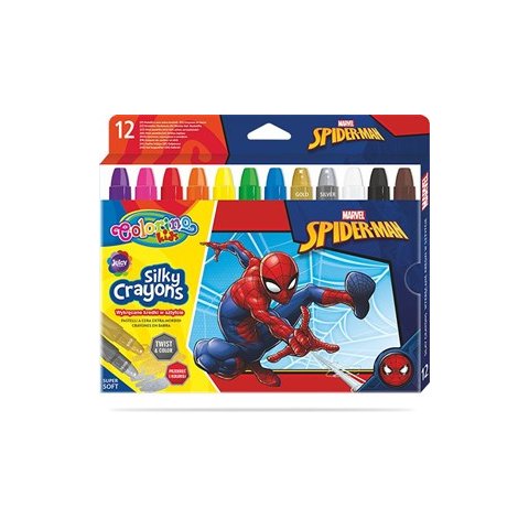 Colorino - Marvel Spider-Man Silky пастели 12 цвята