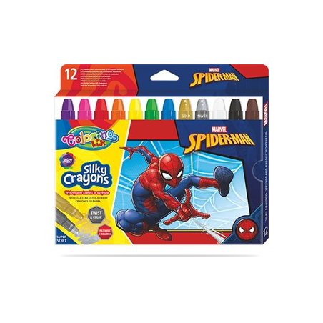 Colorino - Marvel Spider-Man Silky пастели 12 цвята