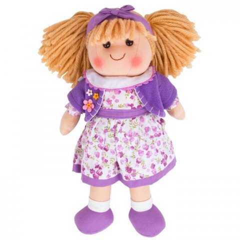 Bigjigs - Мека кукла Лаура - 34 см BJD014
